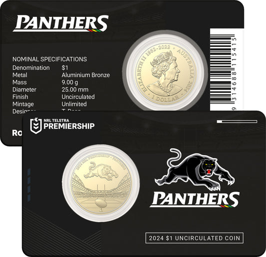 Penrith Panthers Coin In Card