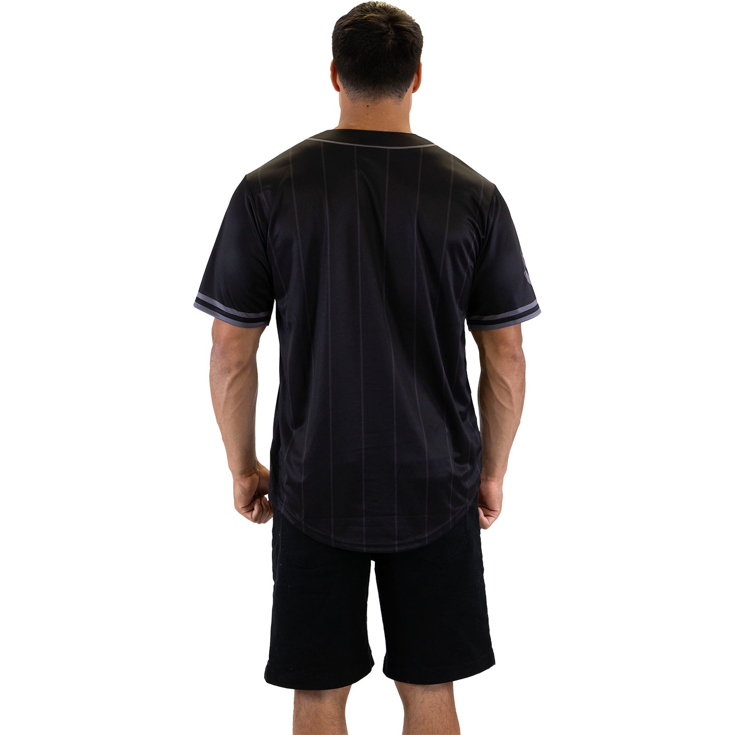 Gold Coast Titans Adult Blackout Baseball Shirt