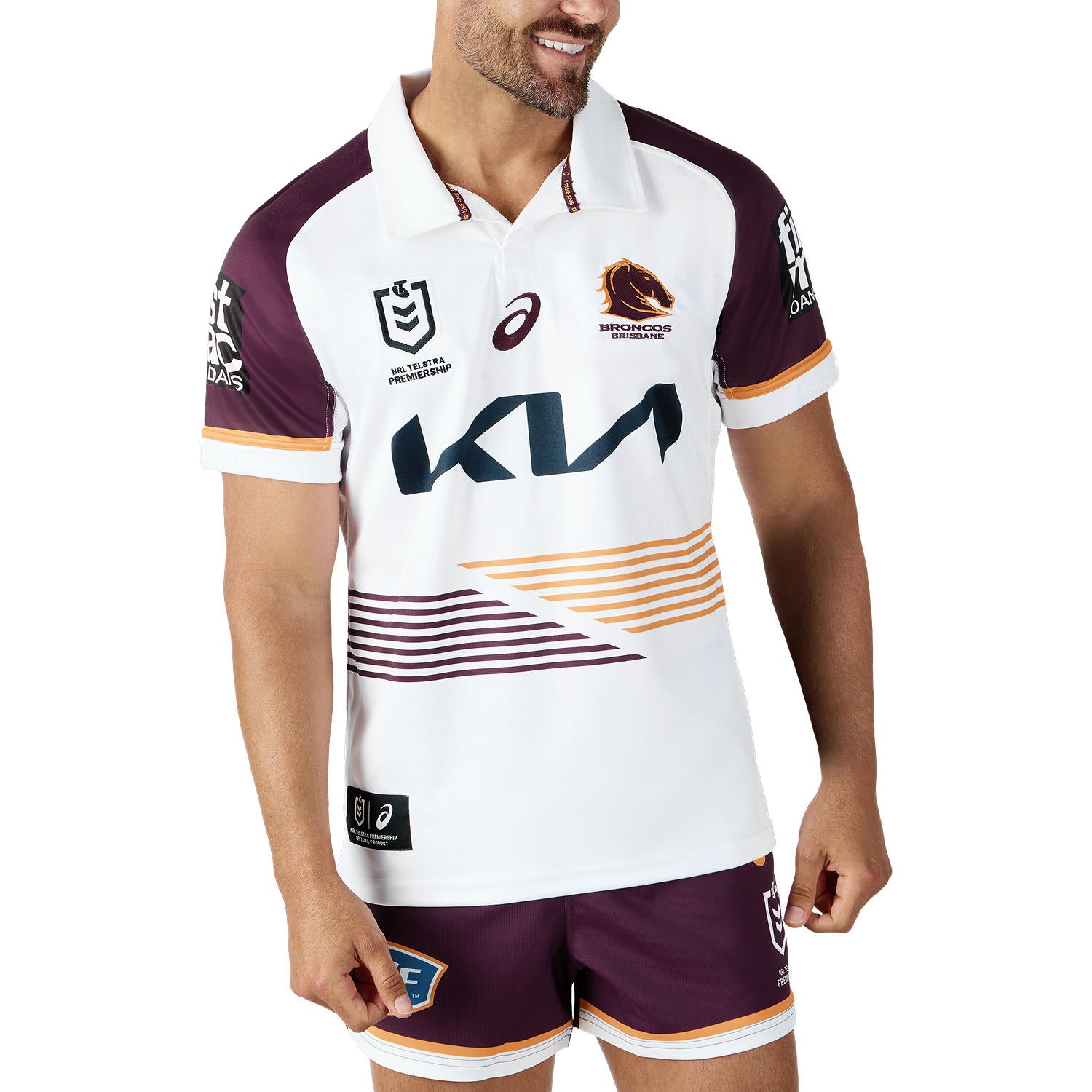 Brisbane Broncos 2025 Mens Replica Away Jersey NRL Shop