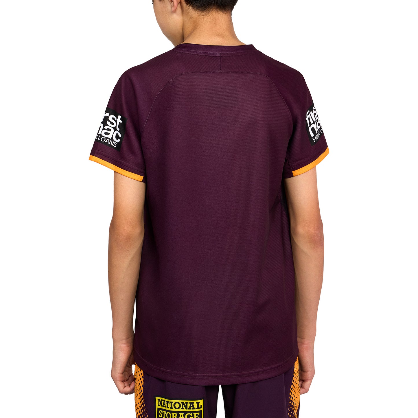 Brisbane Broncos Youth 2026 Training Tee Maroon
