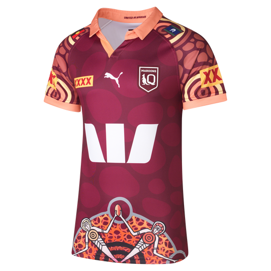 QLD Maroons 2024 Womens Replica Indigenous Jersey