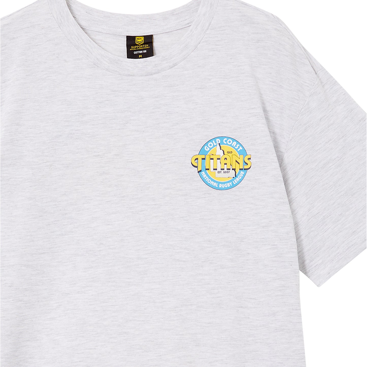 Gold Coast Titans Mens Zephyr Tee