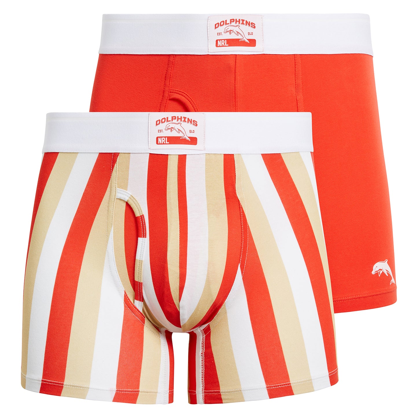 Dolphins Mens Underwear 2 Pack