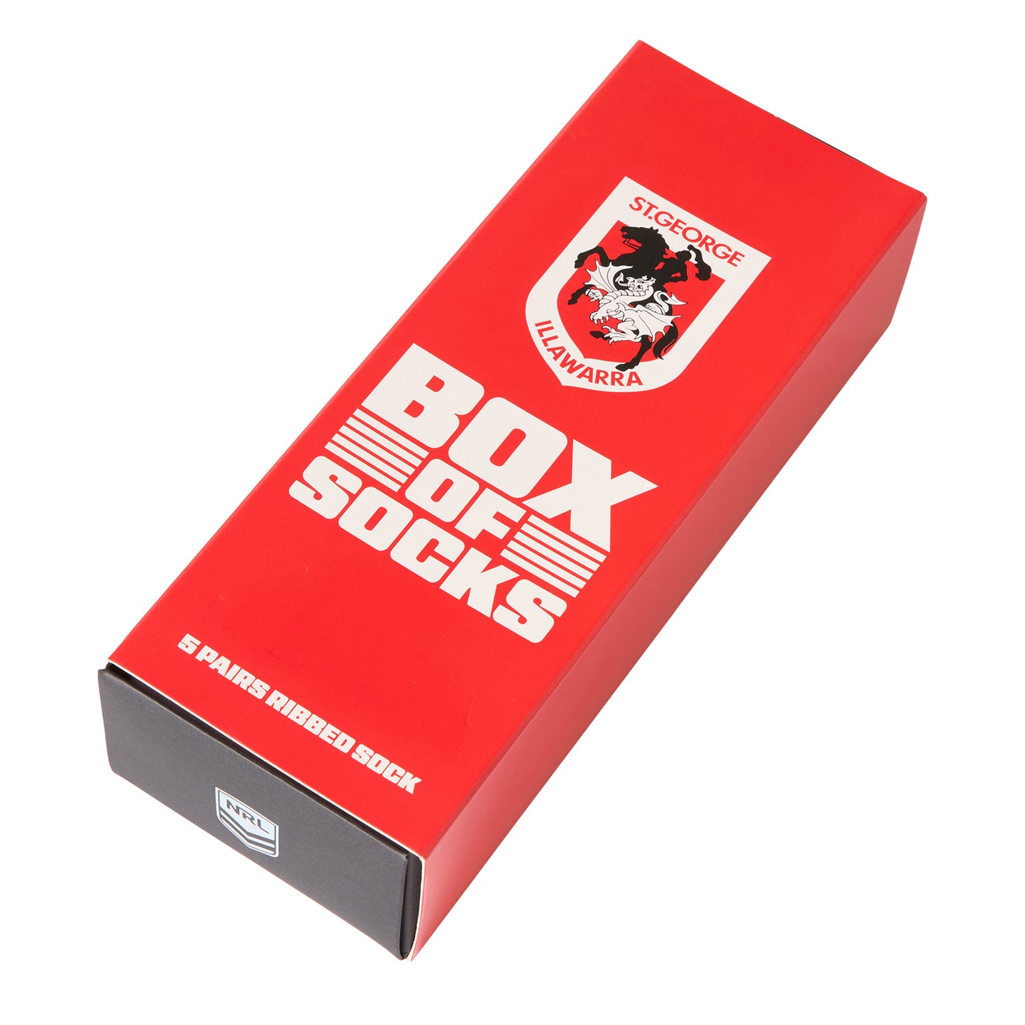 St. George Illawarra Dragons Everyday Box Of Socks