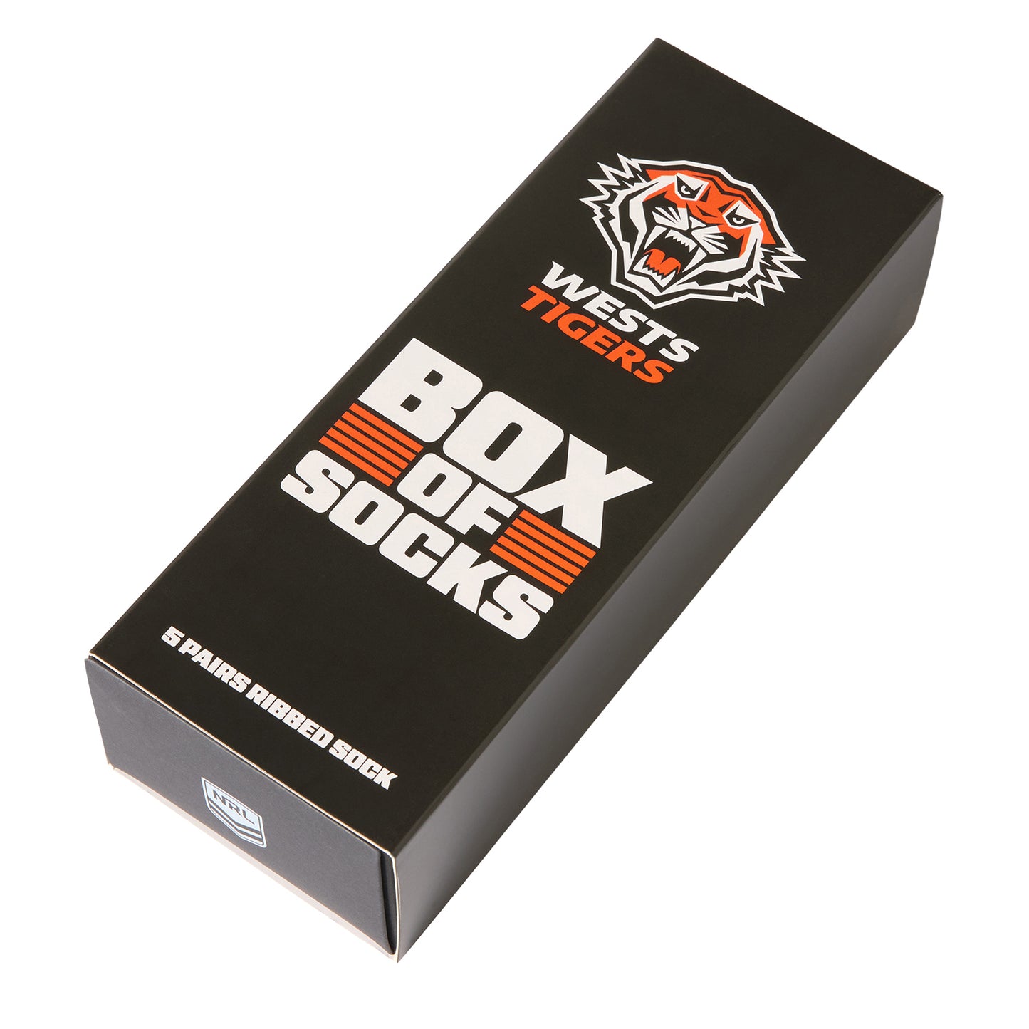 Wests Tigers Everyday Box Of Socks