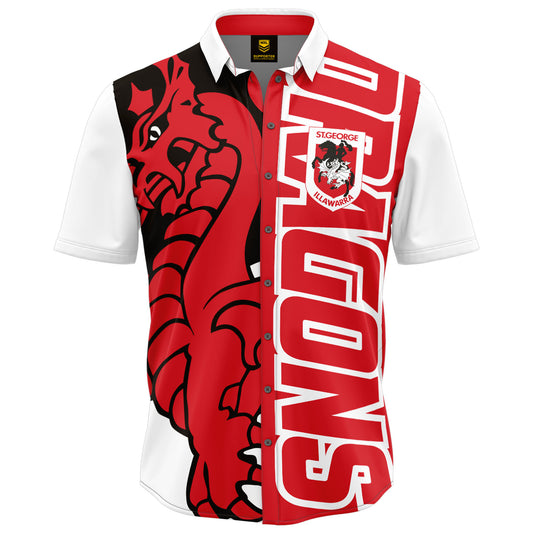 St. George-Illawarra Dragons Mens 'Showtime' Party Shirt