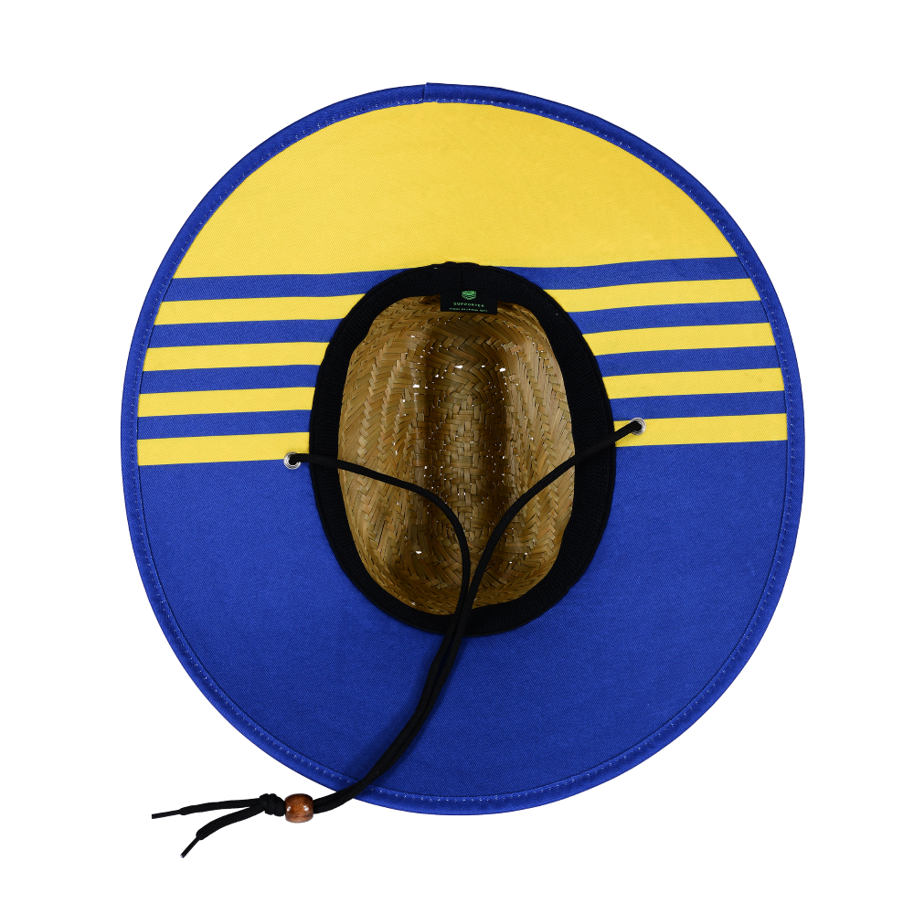 Eels Adult Retro Straw Hat