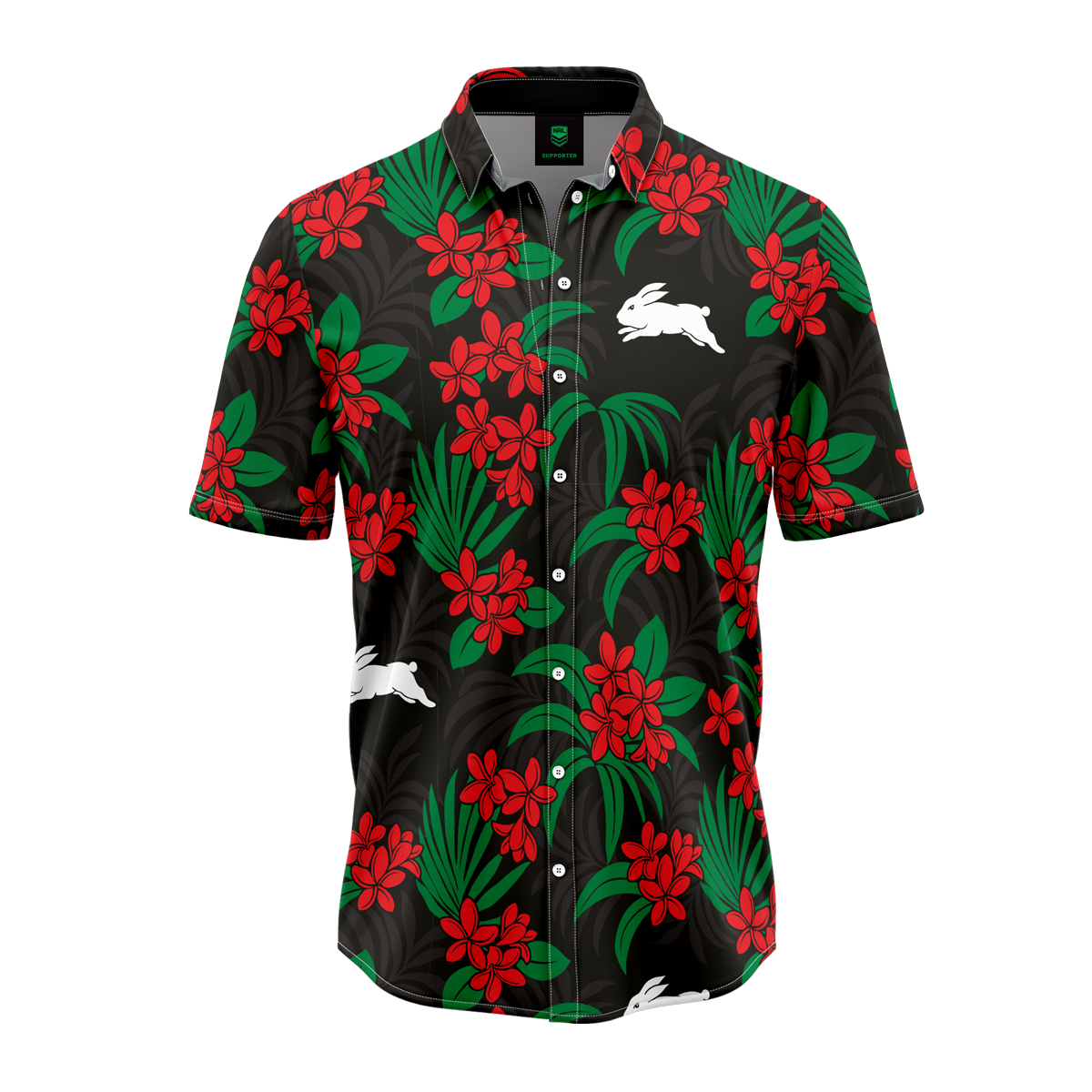 Rabbitohs Reef Hawaiian Shirts Mens