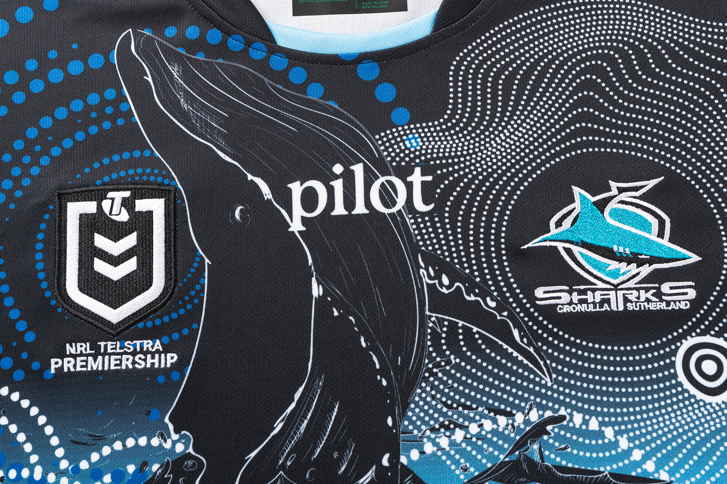 Cronulla-Sutherland Sharks 2025 Mens Replica Indigenous Jersey