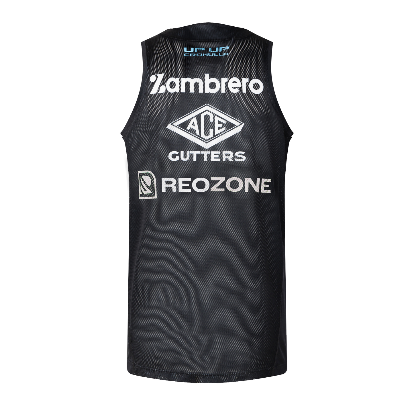 Cronulla Sharks Mens 2026 Pro Training Singlet Black