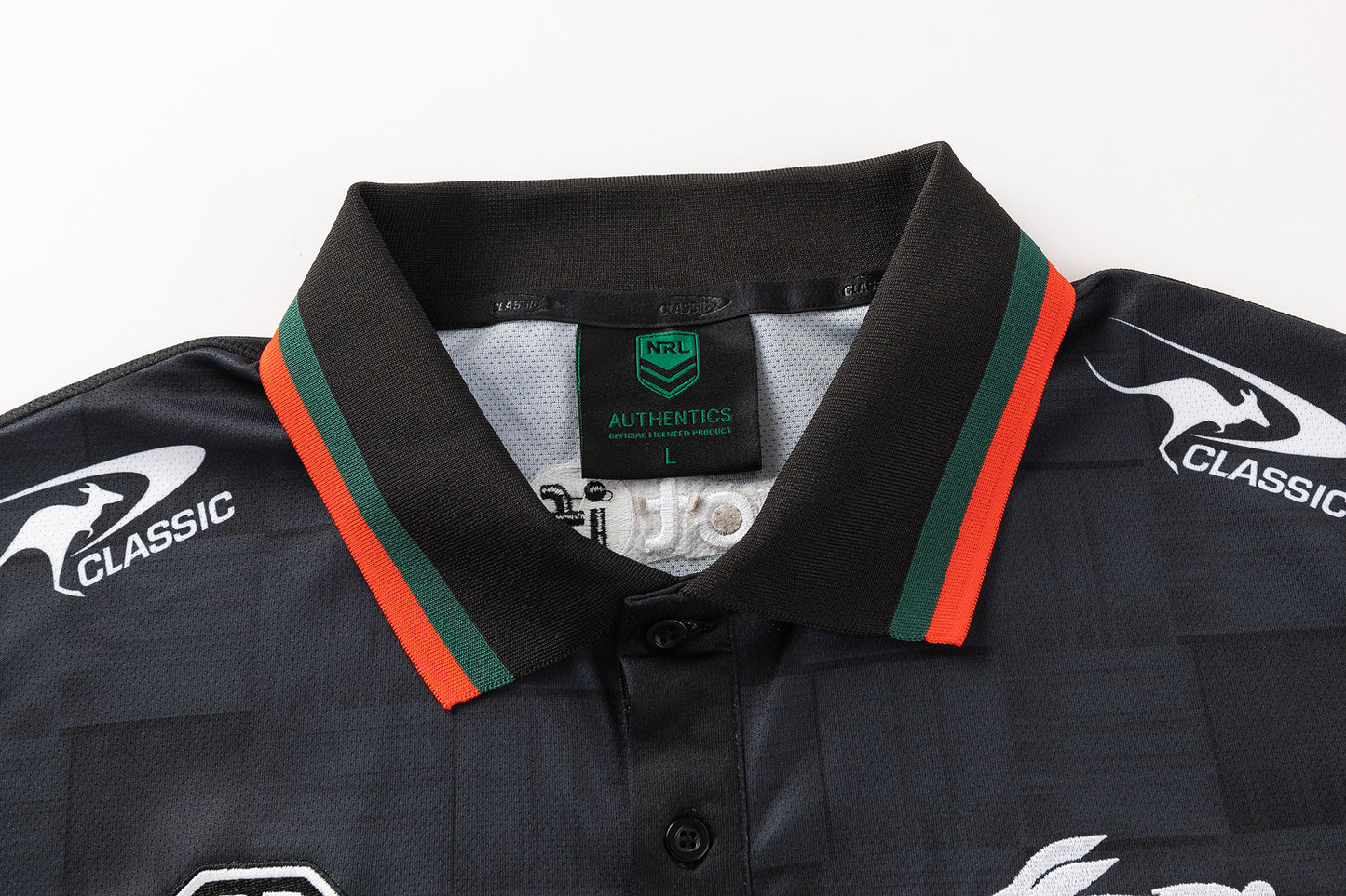 South Sydney Rabbitohs Mens 2026 Media Polo Black