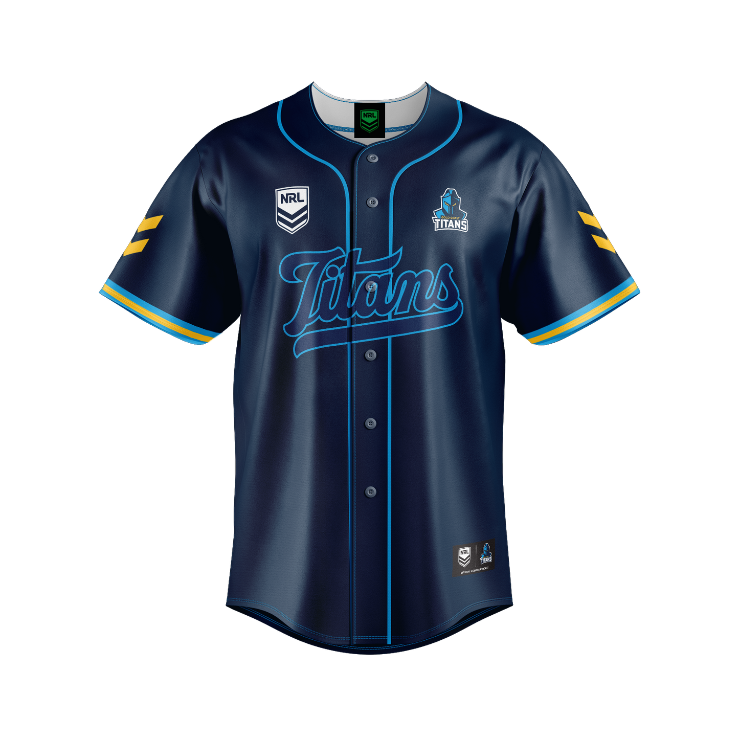 Gold Coast Titans Homer Baseball Shirt