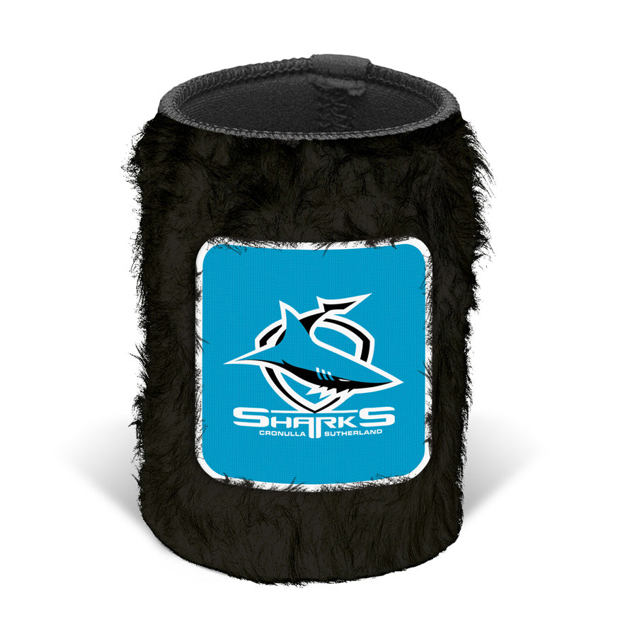 Cronulla-Sutherland Sharks Fluffy Can Cooler
