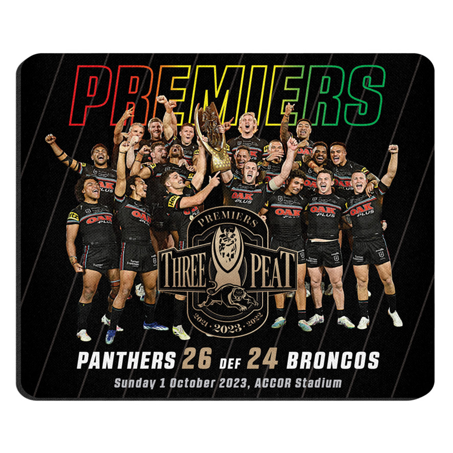 Penrith Panthers 2023 Premiers Team Photo Mouse Mat