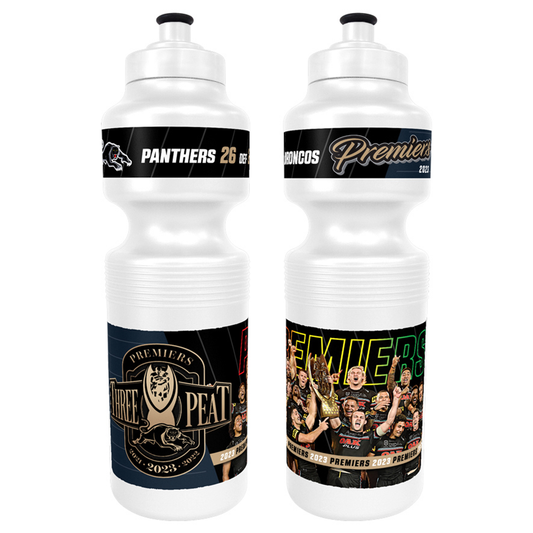 Penrith Panthers 2023 Premiers Team Photo Drink Bottle
