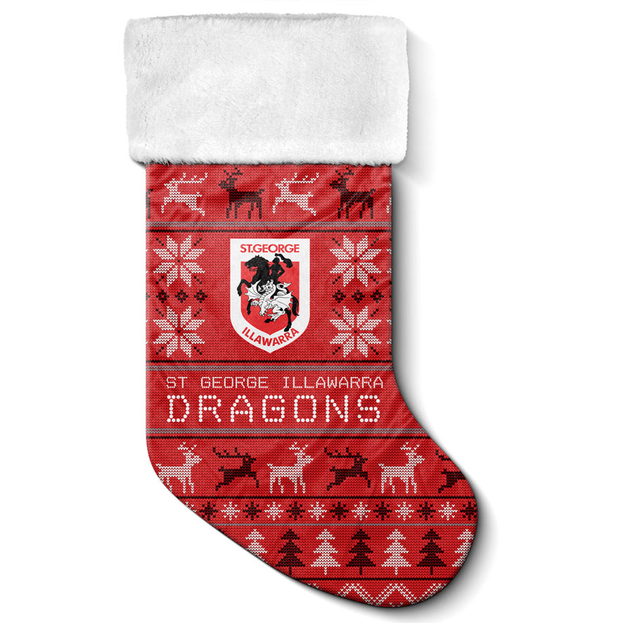 Dragons Xmas Stocking 47cm