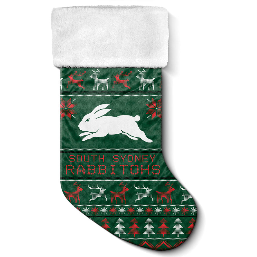 Rabbitohs Xmas Stocking 47cm