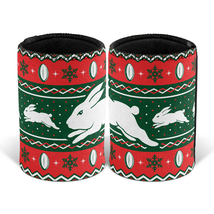 South Sydney Rabbitohs Xmas Can Cooler