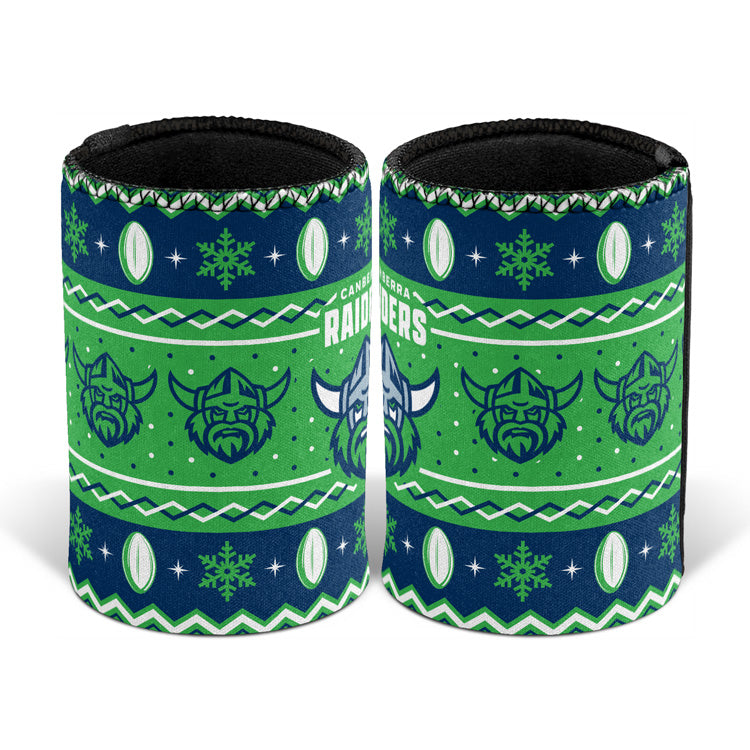 Canberra Raiders Xmas Can Cooler