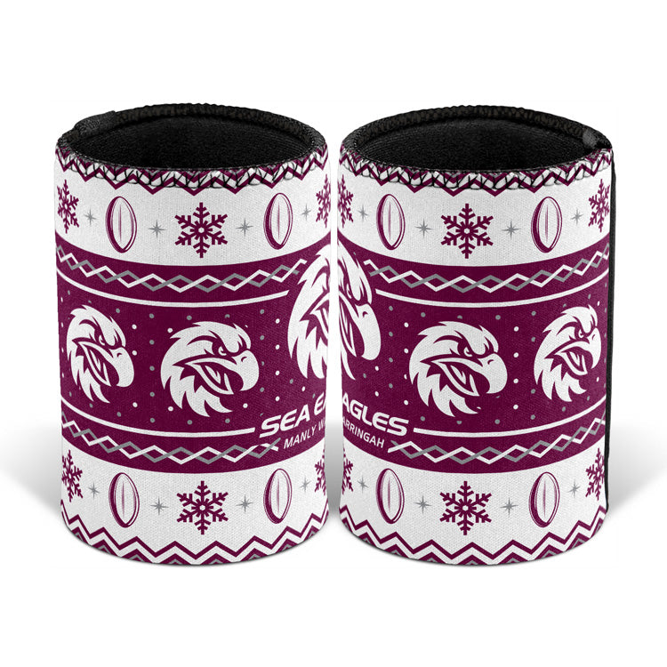 Manly-Warringah Sea Eagles Xmas Can Cooler