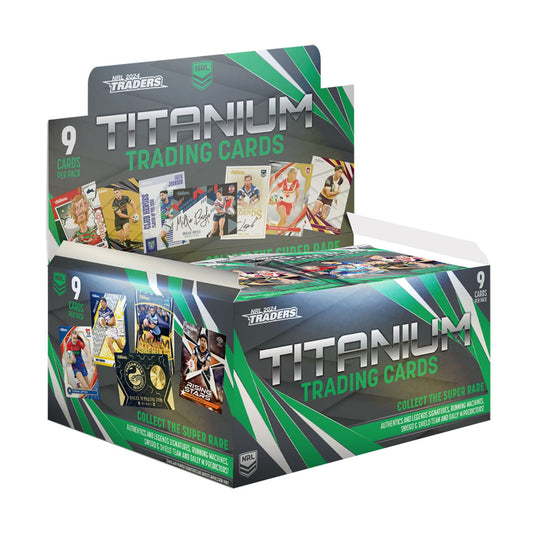 NRL 2024 Titanium Trading Card Box - 36 Packs