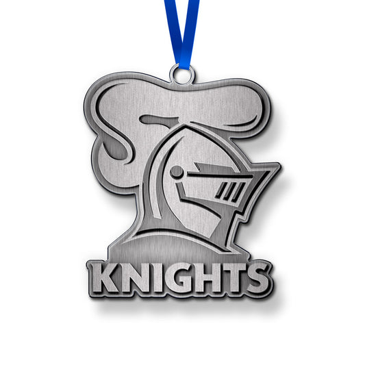Newcastle Knights Metal Ornament