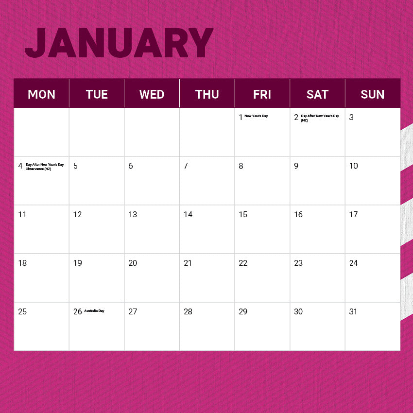 Manly Warringah Sea Eagles 2027 Calendar