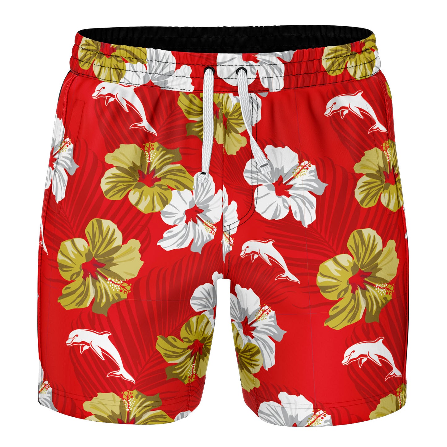 Dolphins 'Aloha' Volley Swim Shorts