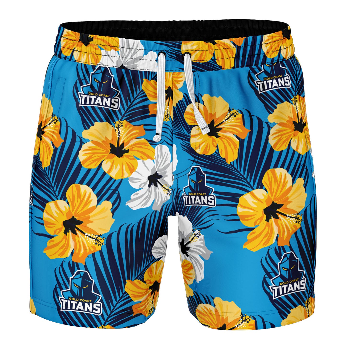 Gold Coast Titans 'Aloha' Volley Swim Shorts