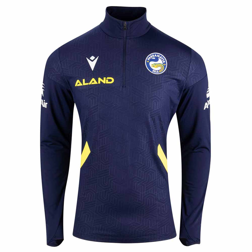 Parramatta Eels 2023 Mens Quarter Zip Training Top