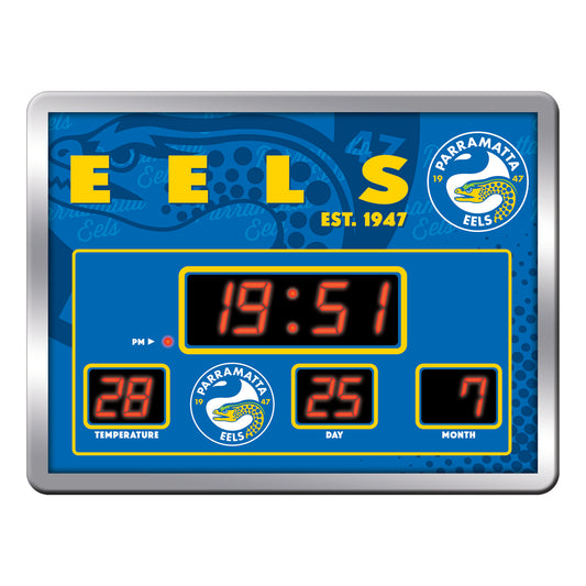 Parramatta Eels LED Scoreboard Clock