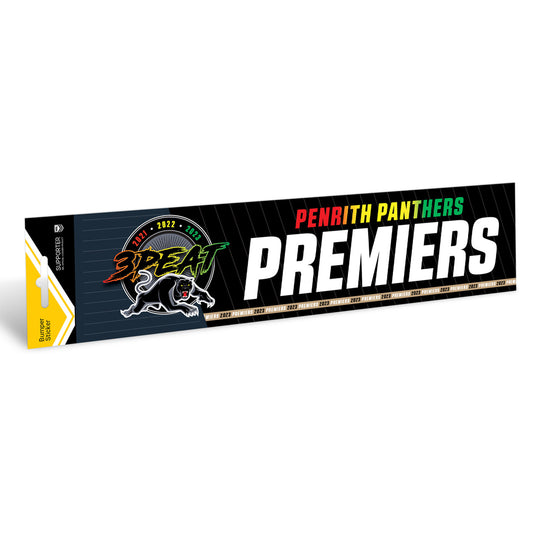 Penrith Panthers 2023 Premiers Bumper Sticker