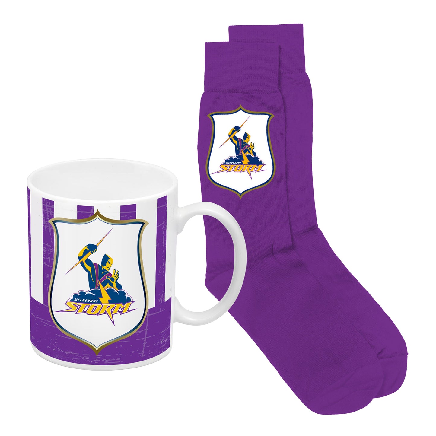 Melbourne Storm Heritage Mug and Sock Pack