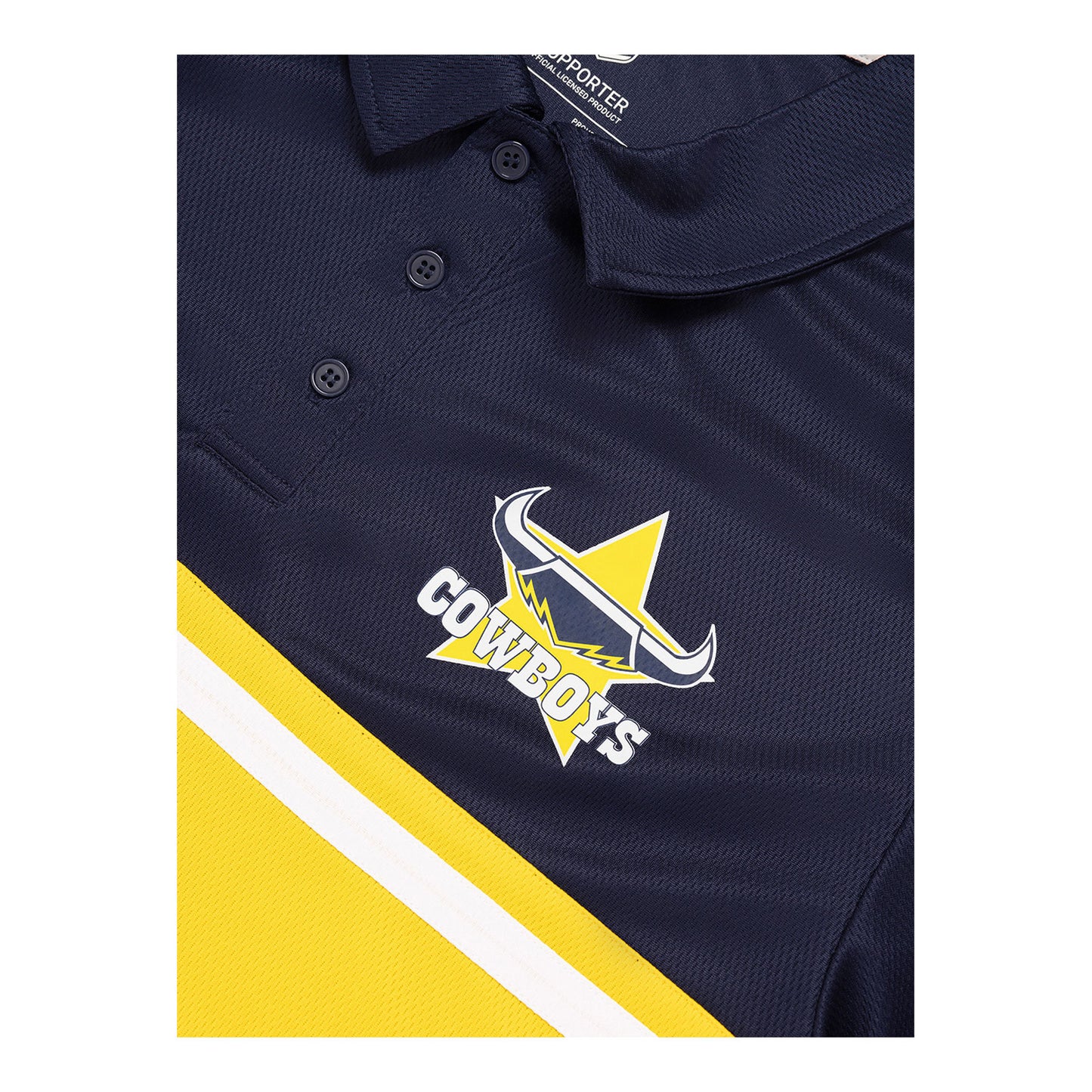North Queensland Cowboys Mens Performance Polo