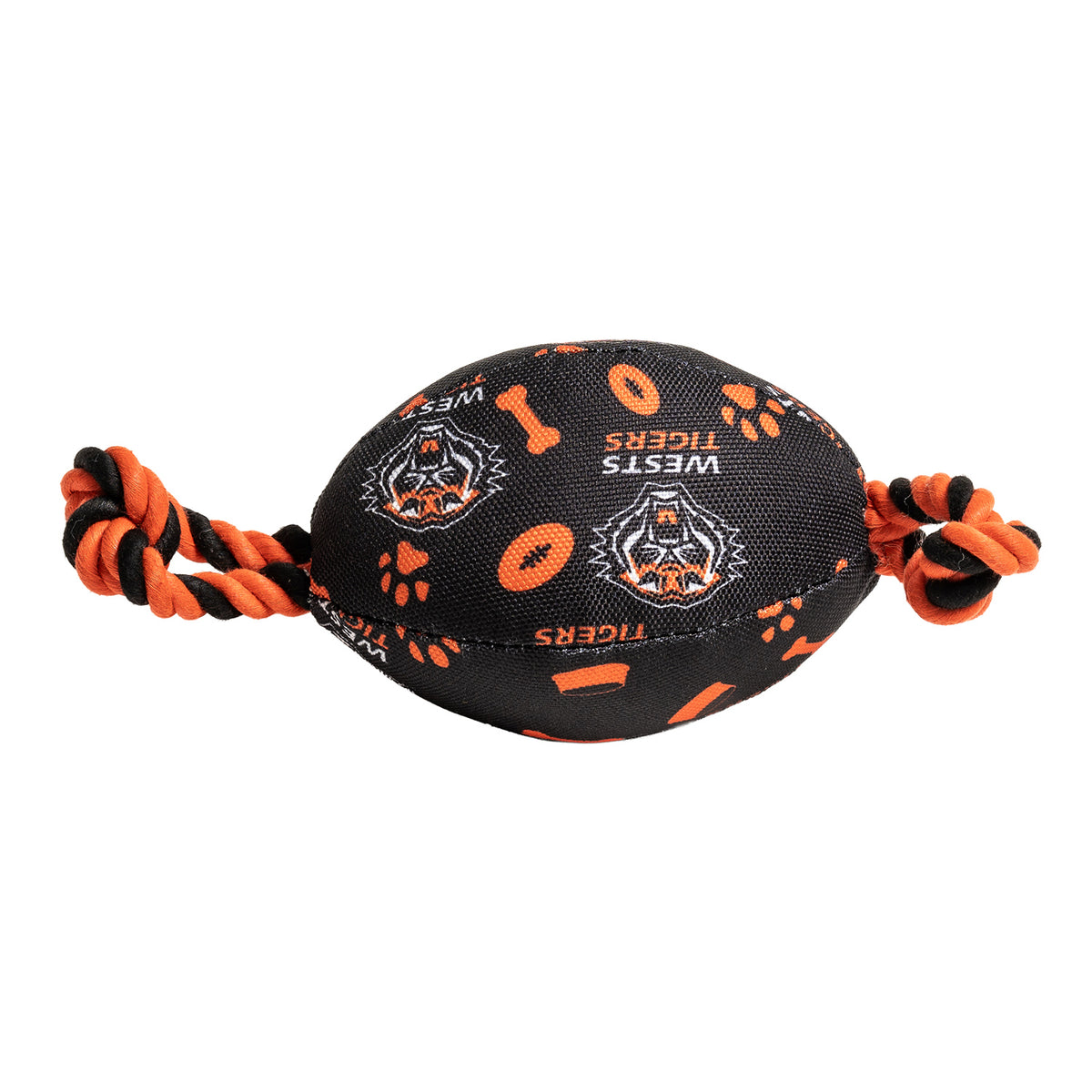 Wests Tigers Footy Chew Toy