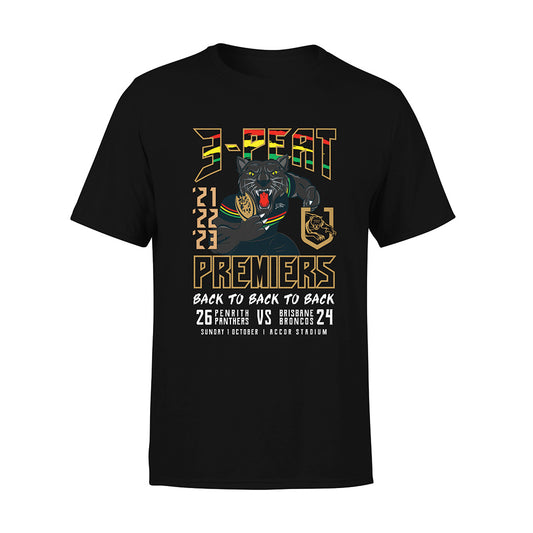 Penrith Panthers 2023 Youth Premiers Tee