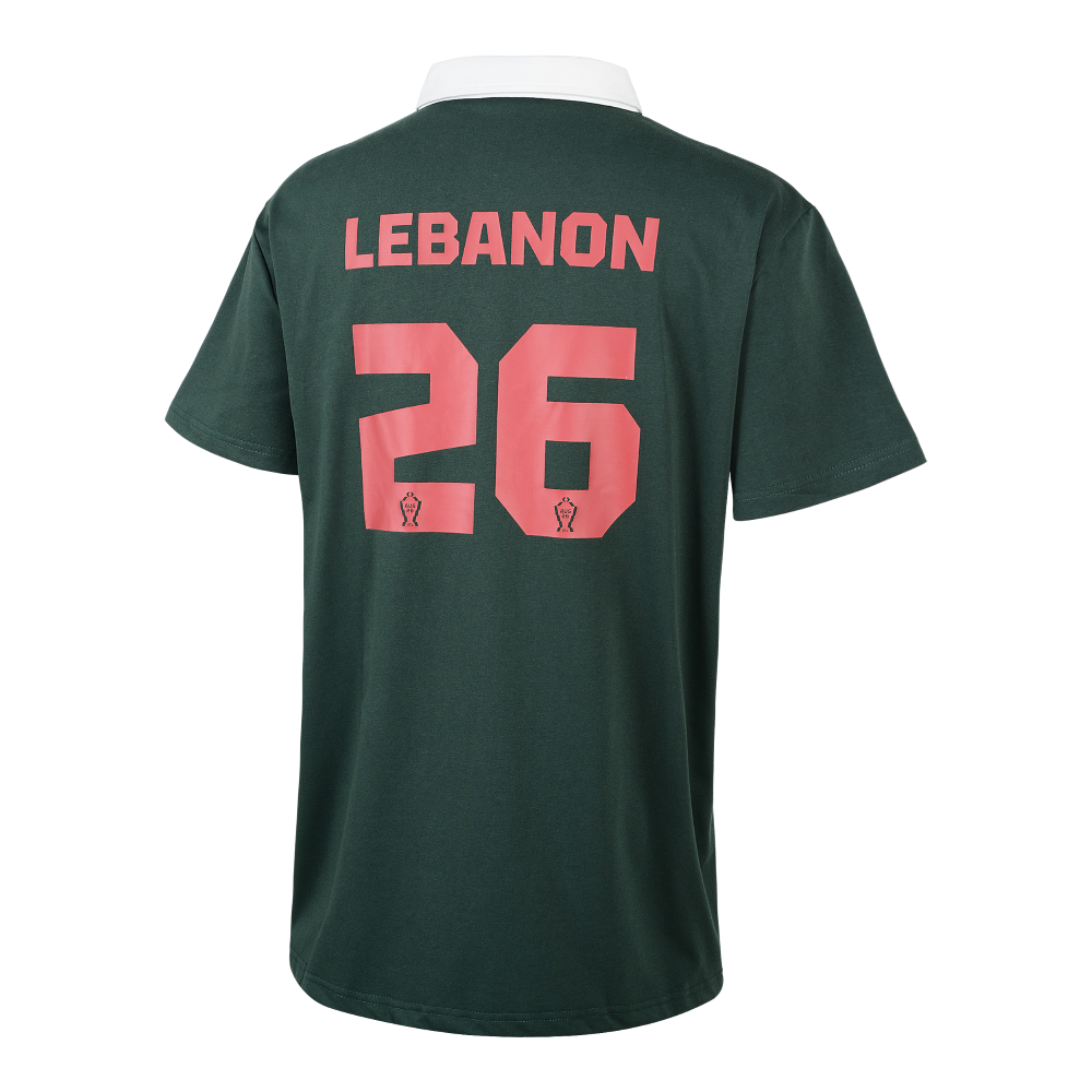RLWC Lebanon 2026 Rugby Jersey