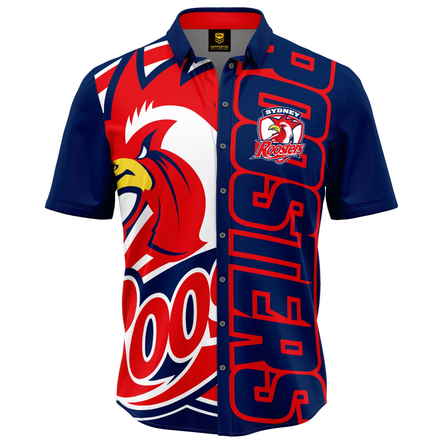 Sydney Roosters Mens 'Showtime' Party Shirt