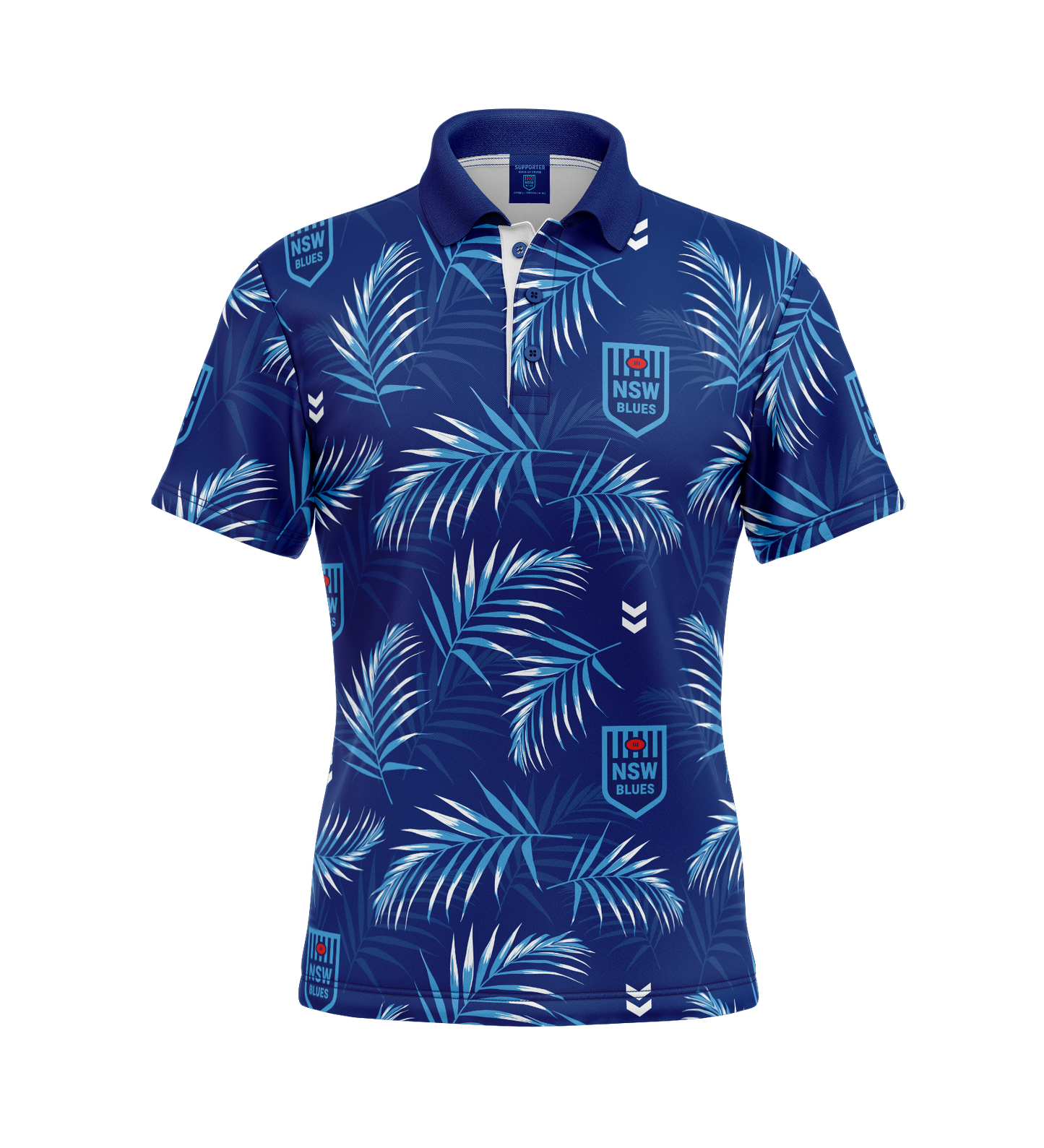 NSW Blues Adult Palm Beach Golf Polo Shirt