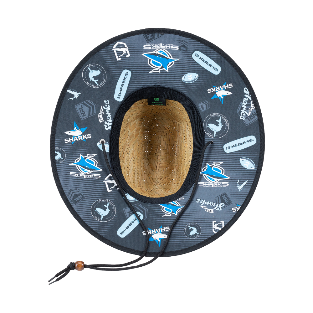 Cronulla-Sutherland Sharks Straw Hat