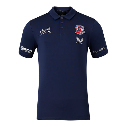 Sydney Roosters 2024 Mens Media Polo