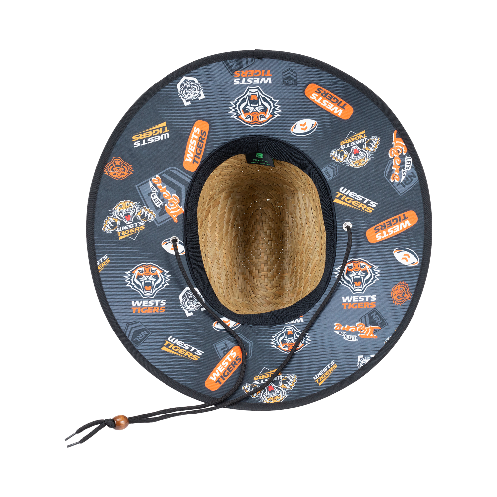 Wests Tigers Straw Hat