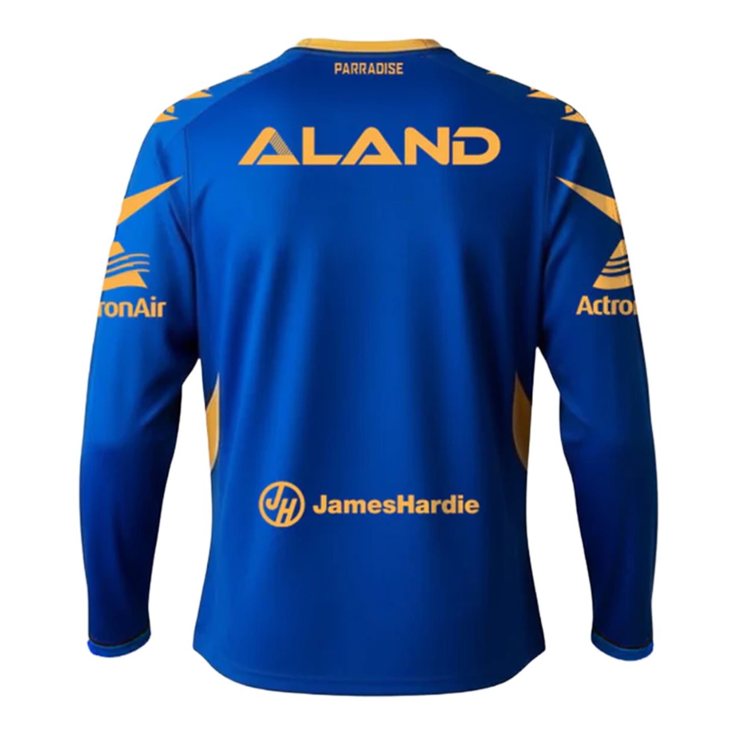 Parramatta Eels Mens 2026 Training Tee LS Royal Blue