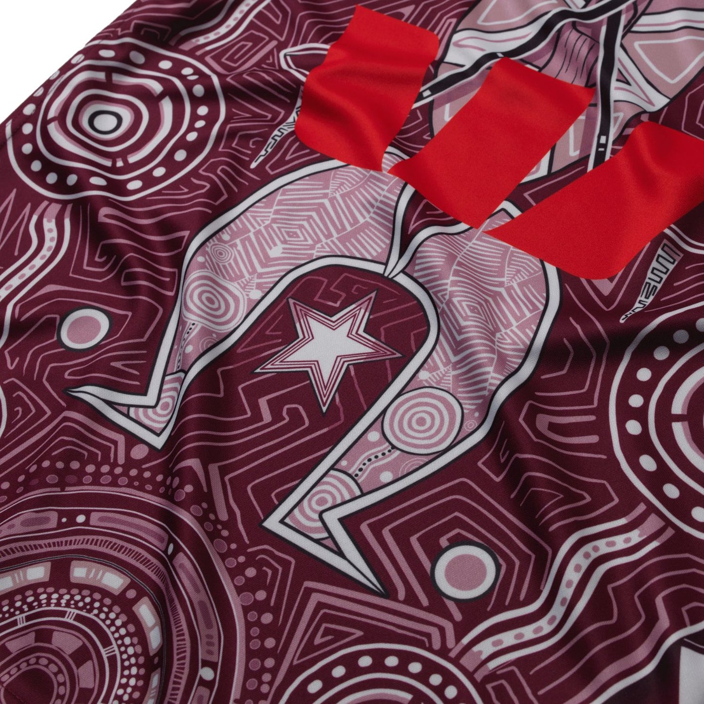 QLD Maroons Mens 2026 Indigenous Jersey
