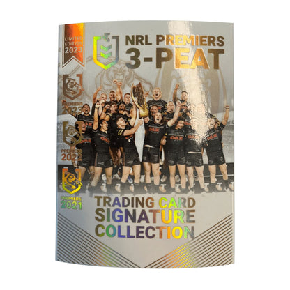 Penrith Panthers 2023 Signed Premiership Boxed Trading Card Set - 23 Cards