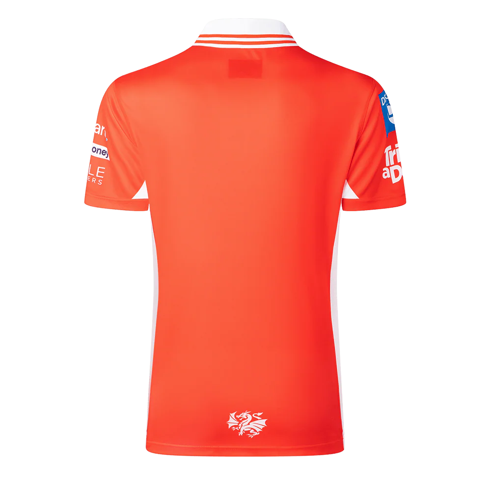 St George Illawarra Dragons Mens 2026 Media Polo Red