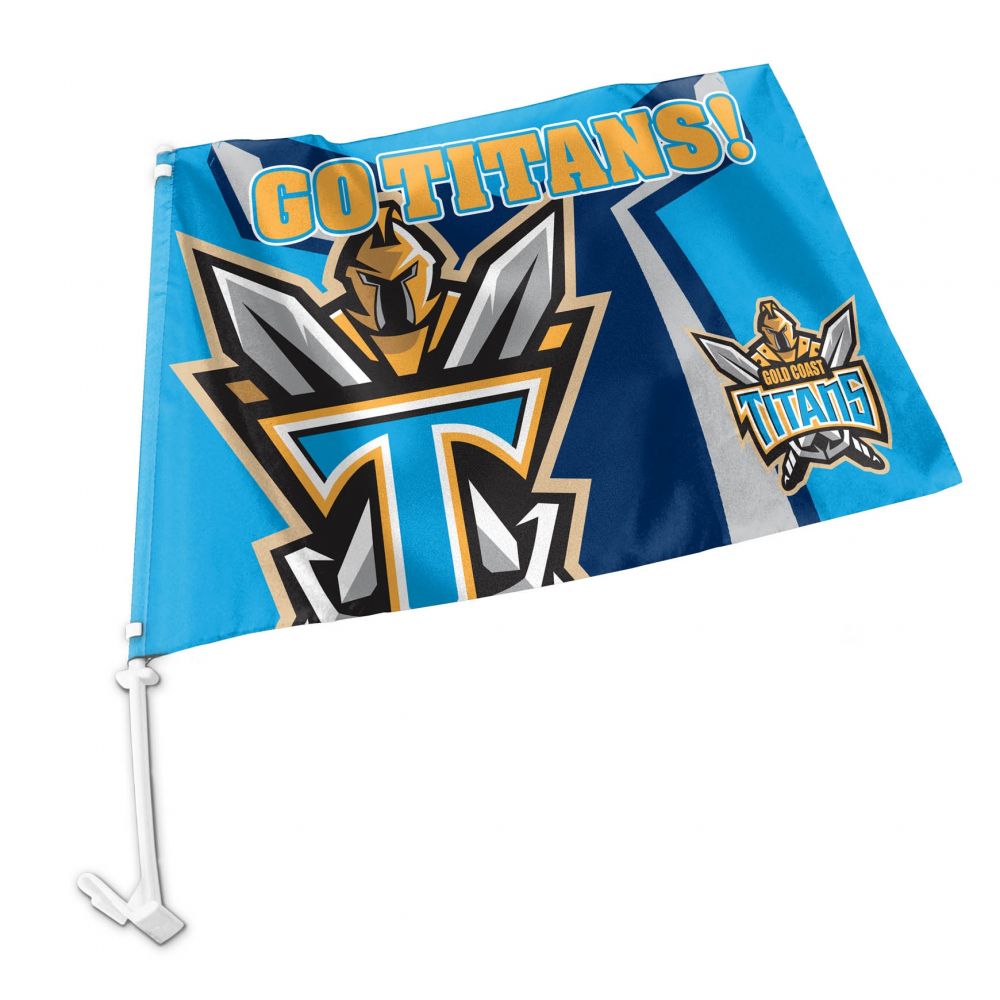 Gold Coast Titans Car Flag