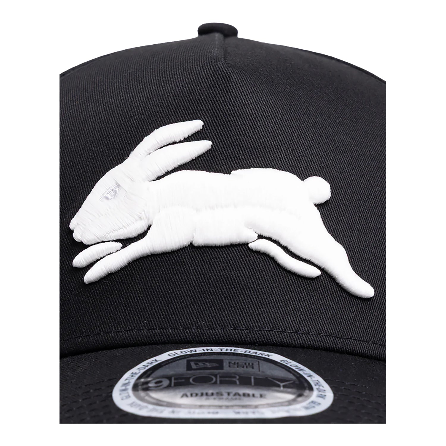 South Sydney Rabbitohs 940 AFrame Glow in Dark Cap - View 2