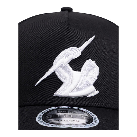 Melbourne Storm 940 AFrame Glow in Dark Cap - View 2