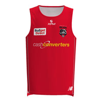 Perth Bears Mens Training Singlet Red